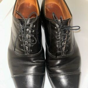 Allen Edmonds Black Leather Loafers Slip-Ons